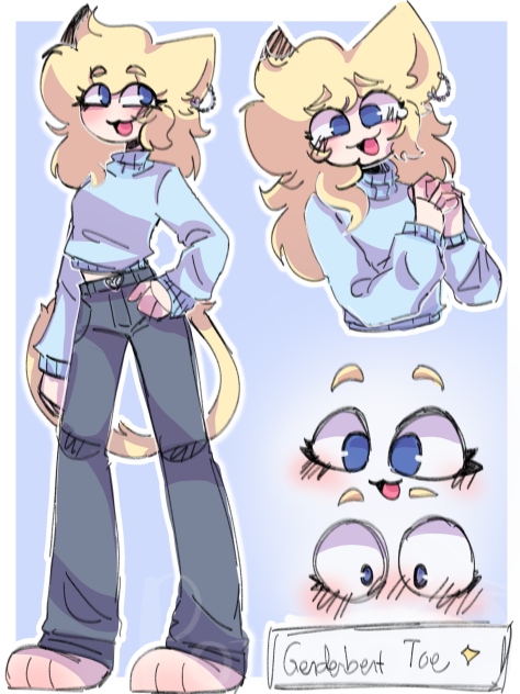 -Genderbent Toe-