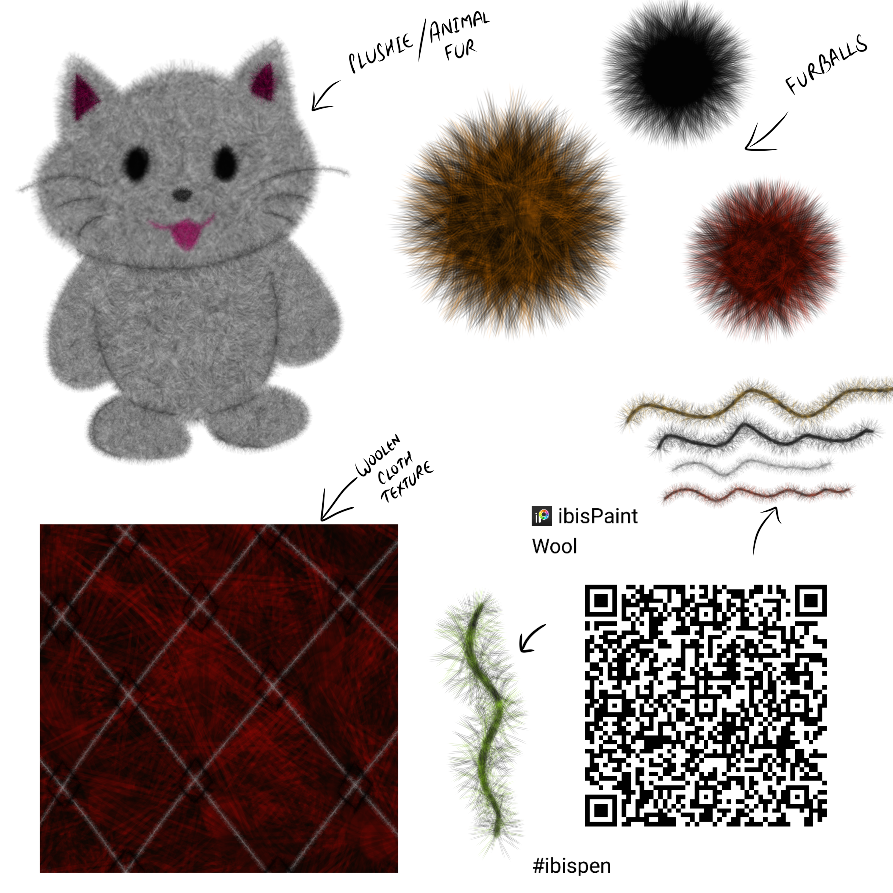 Wool brush - ibisPaint
