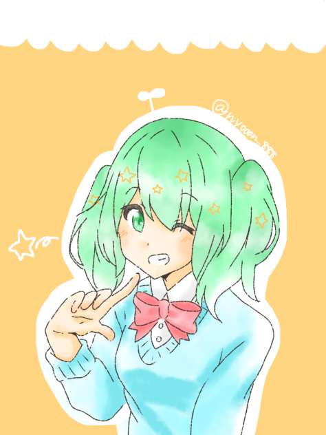 オリキャラおにゃのこ
