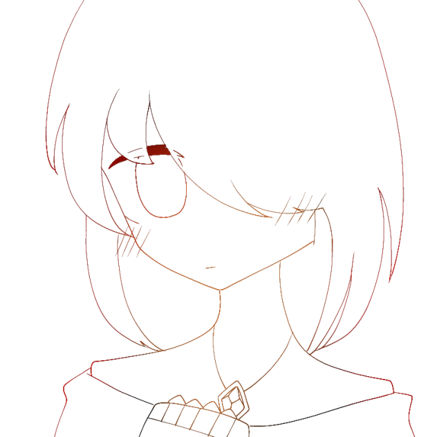 落書きの線画ちゃん(？)