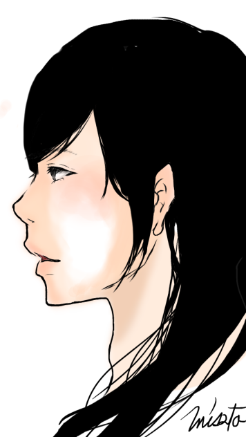 幸薄美人 Ibispaint