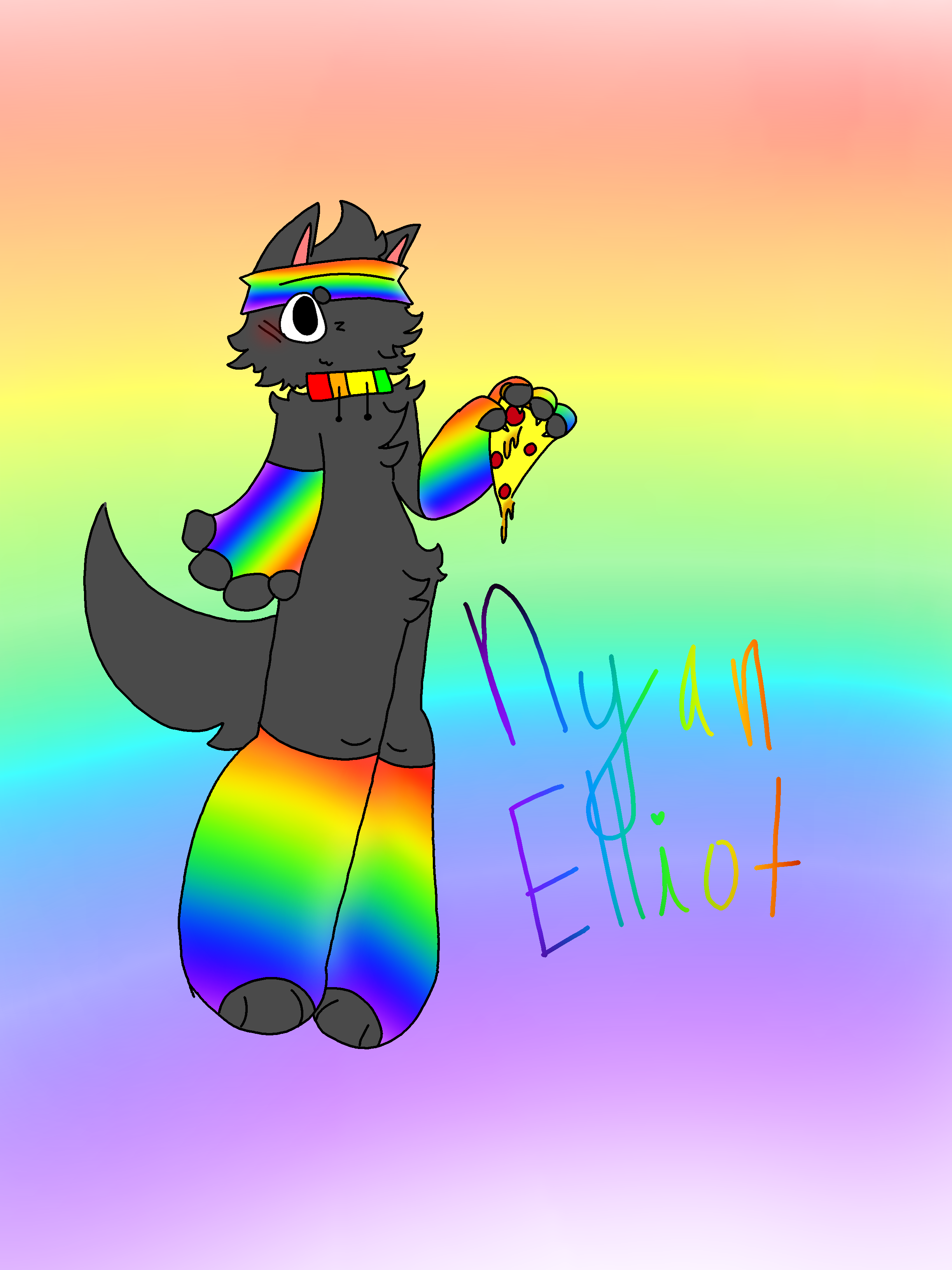 NYAN ELLIOT 🌈🥳 - ibisPaint