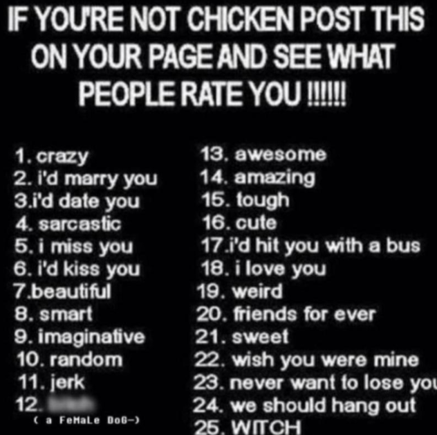 Idk I’m bored