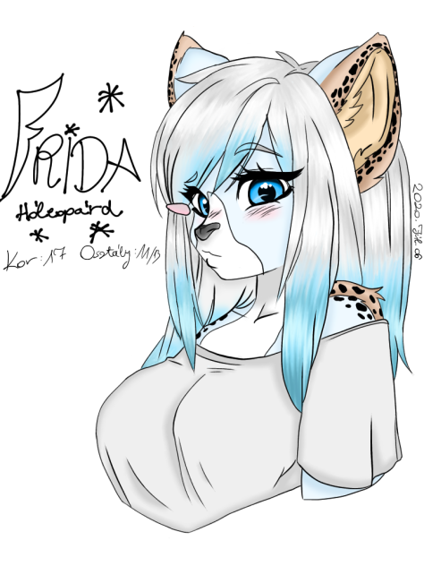 Frida The Snowleopard(Furry)