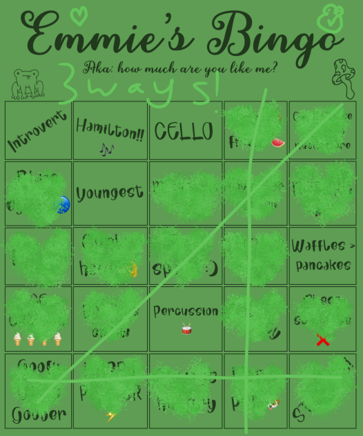 Emmie's Bingo!!