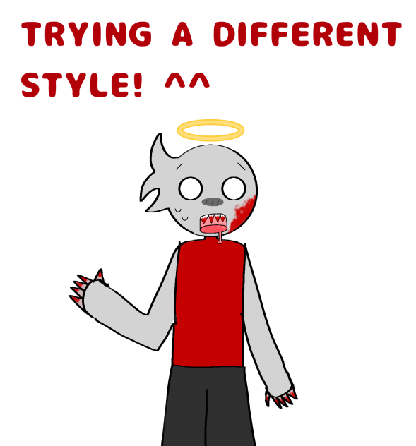 Trying a different style! - ibisPaint