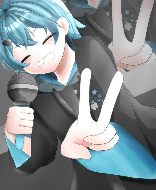 めろぱか初ツアー応援イラスト
