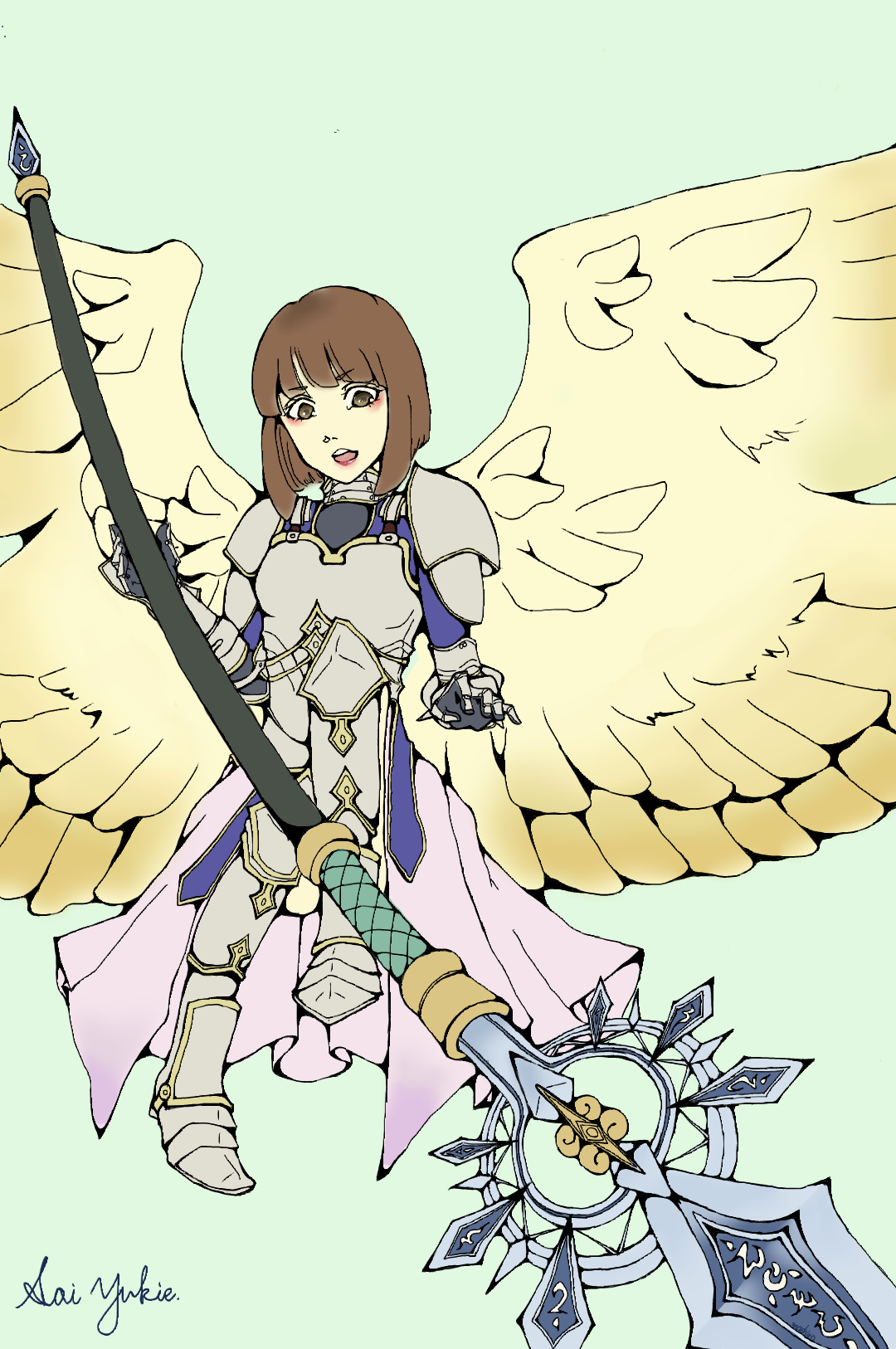 蒼井雪枝 スクスト Ibispaint