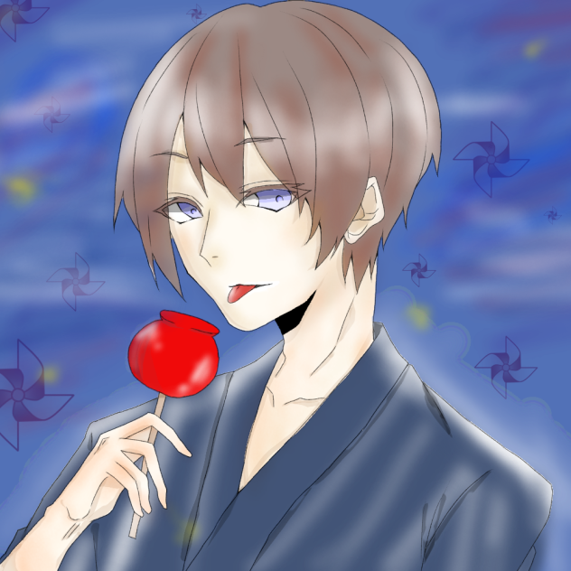 線画塗らせていただきました