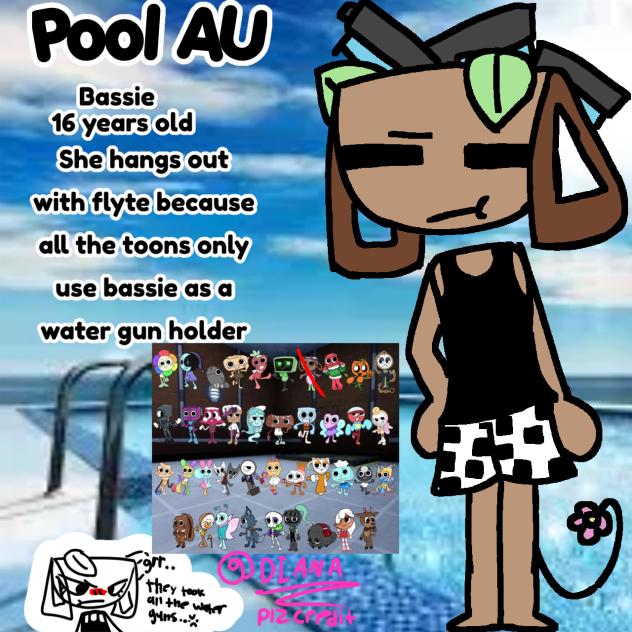 Dandy’s world pool Au (Bassie)
