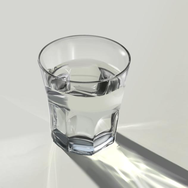 glass of water
