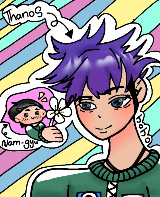 ✨🖤💜Tanooos and Nam- gyu💜🖤✨