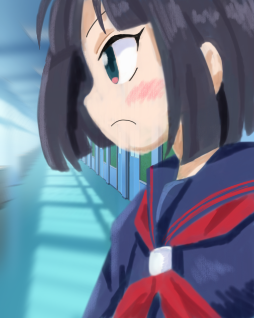 水彩チセちゃん3回目