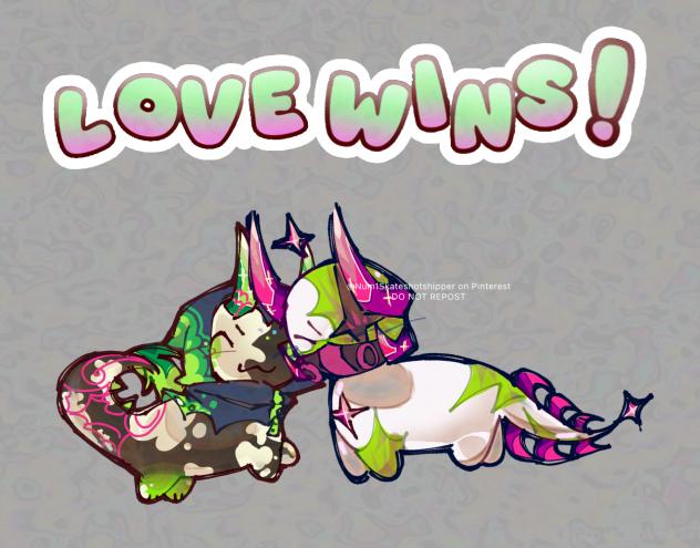 LOVE WINS — redraw