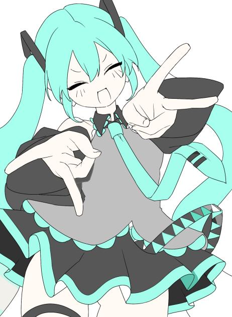 初音ミク下書き