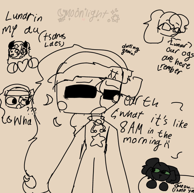 My au of lunar