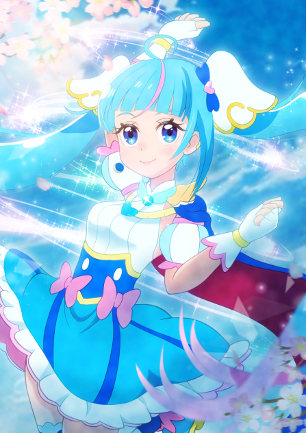 endless blue sky