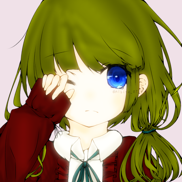 色塗り練習。アルバイトさんの線画お借りしました