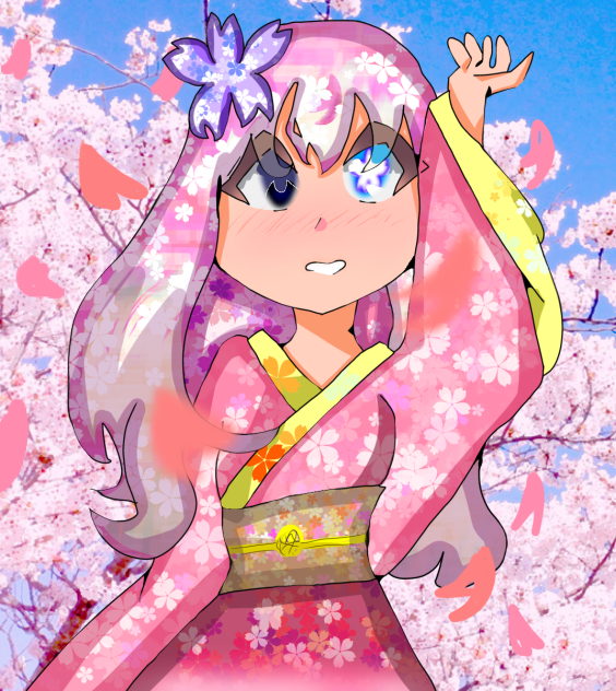 舞桜。