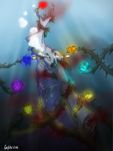 drowning - ibisPaint