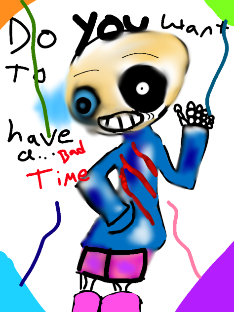 Undertale Sans Ibispaint