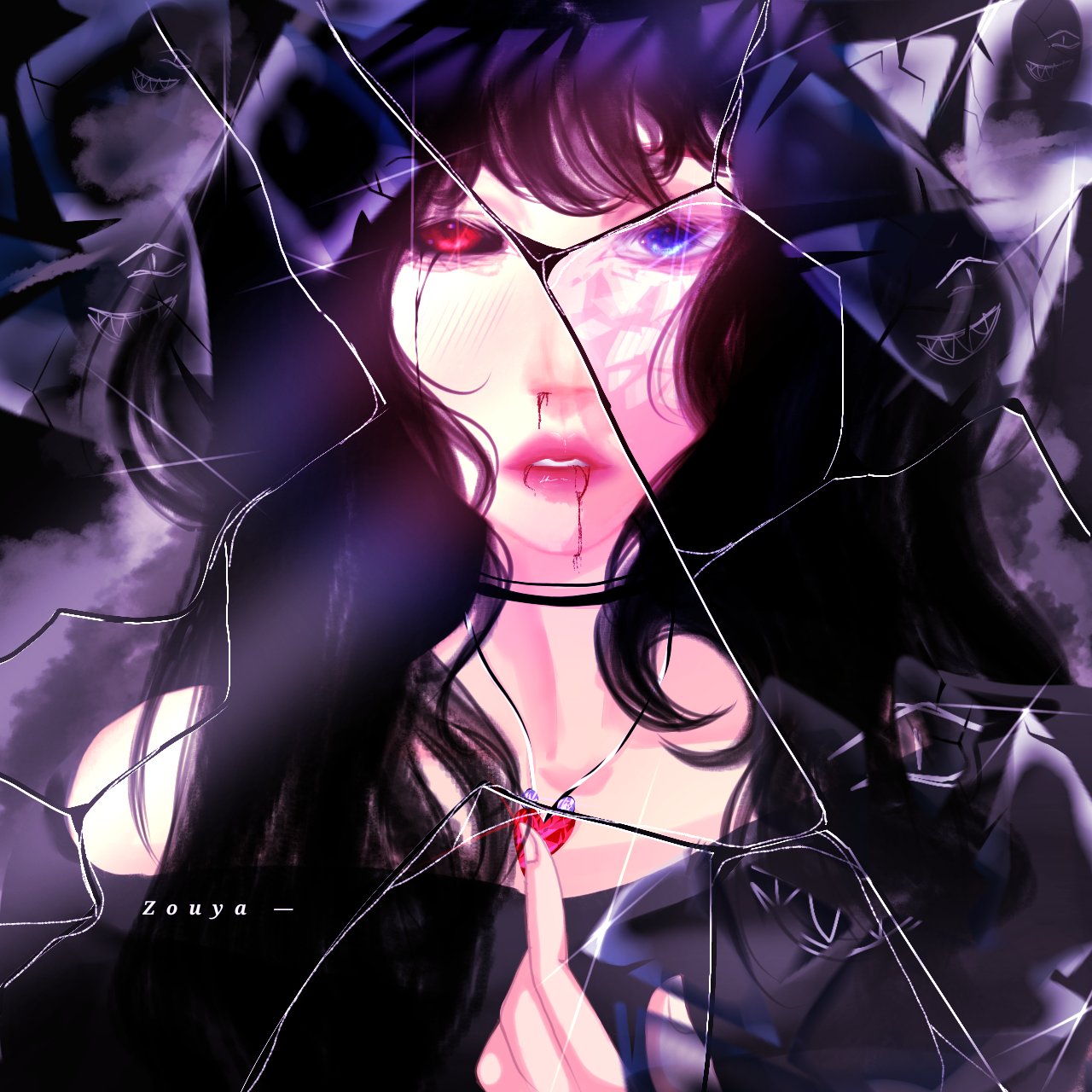 Broken glass - ibisPaint