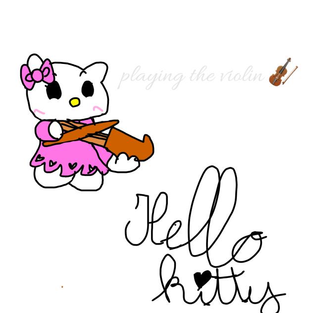 Kitten violin