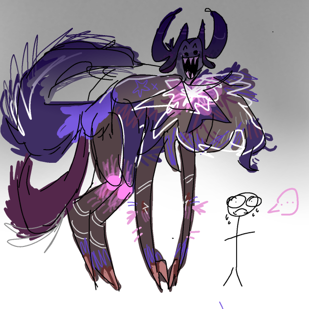 IG GOAT DEMON FEATURING GUY FOR SCALE