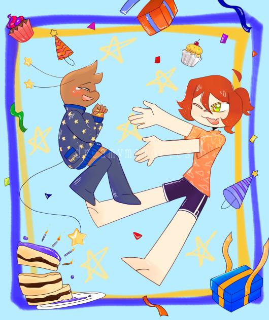 something i made for a friends bday!!