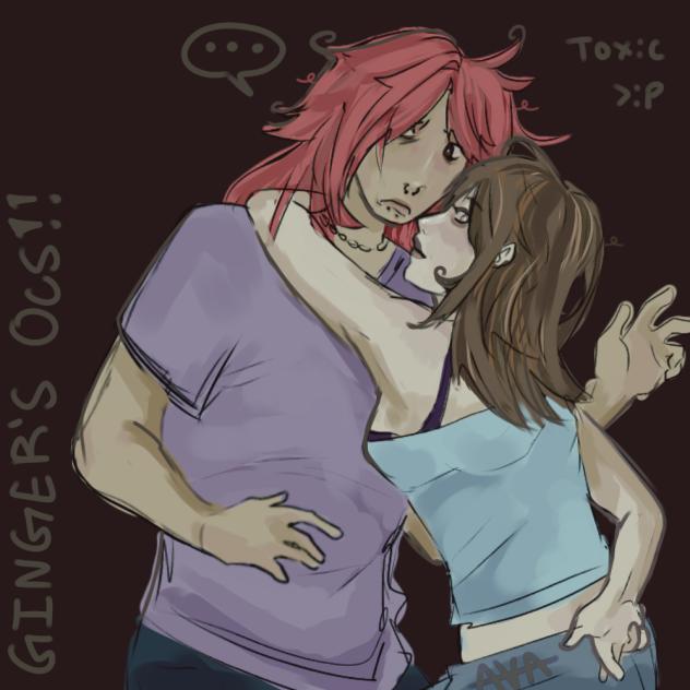 ginger 🫚 i drew ur ocssssss