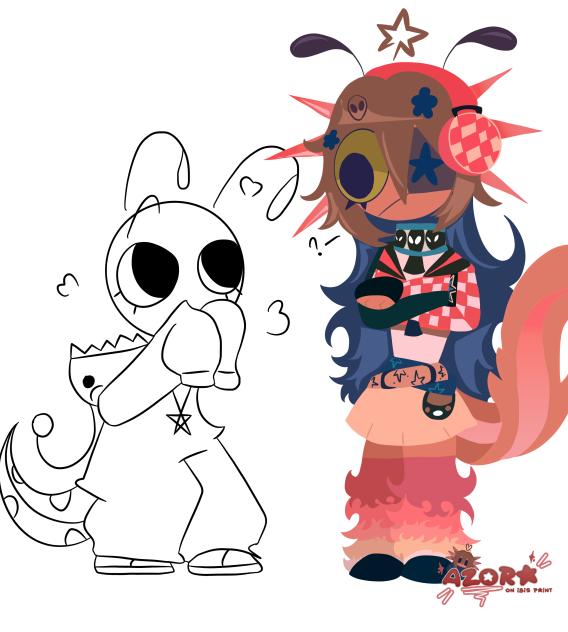 Alien AU collab ^^ - ibisPaint