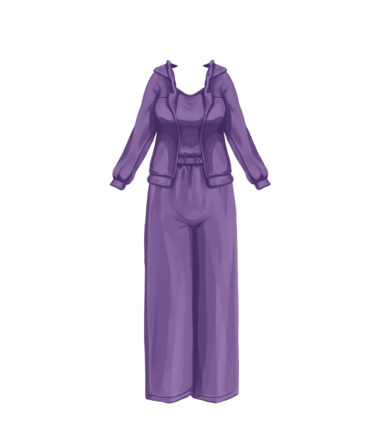 Baju Olahraga Wanita (+ outer) Violet