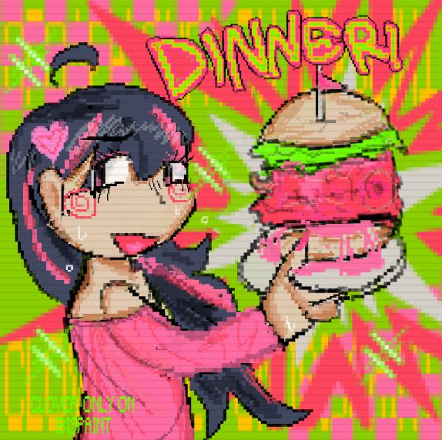 DINNER! 🌈🍔🔪