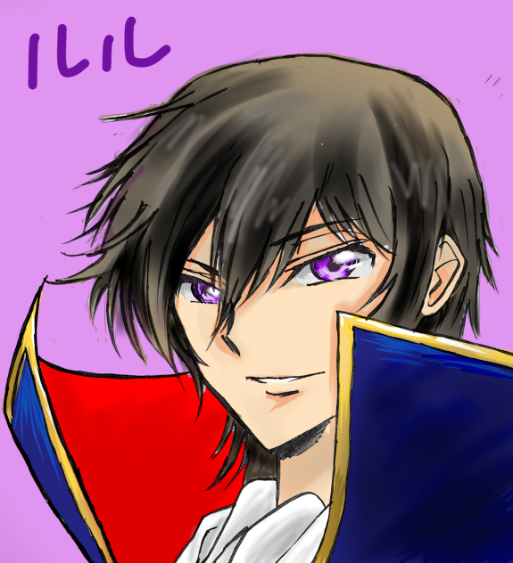 ルルーシュ描いてみた
