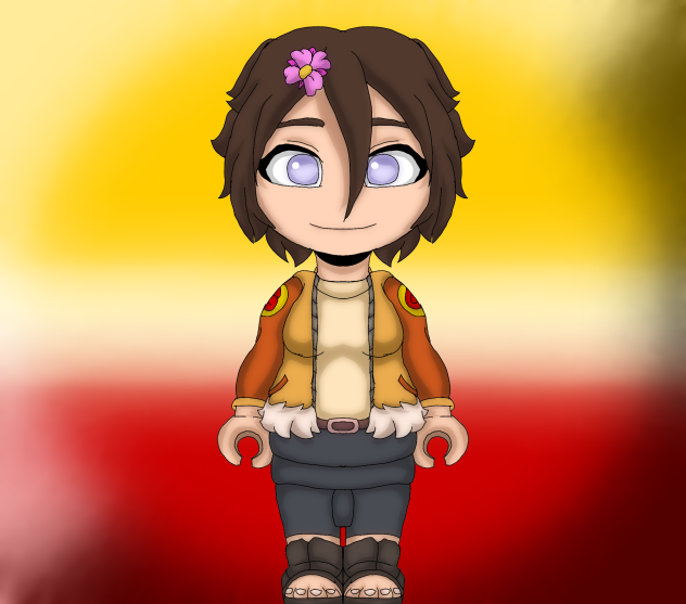 Hanabi Hyuga - Lego reimagined look!