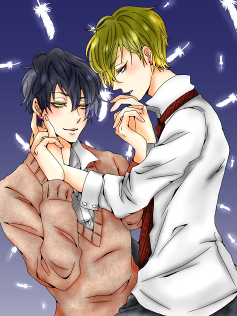 共依存 線画 塗らせていただきました