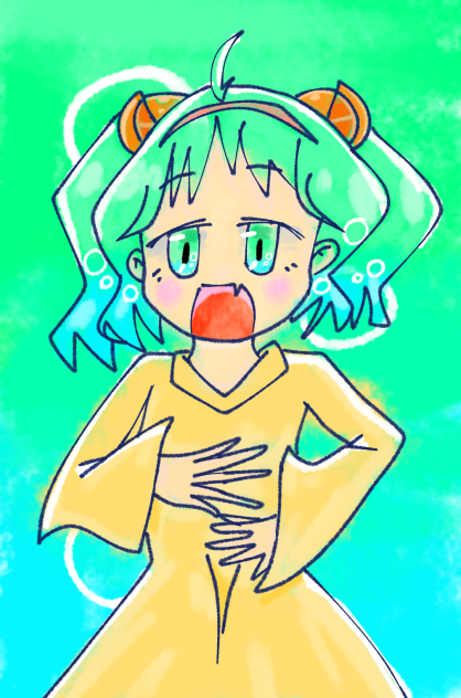 メロンソーダ擬人化