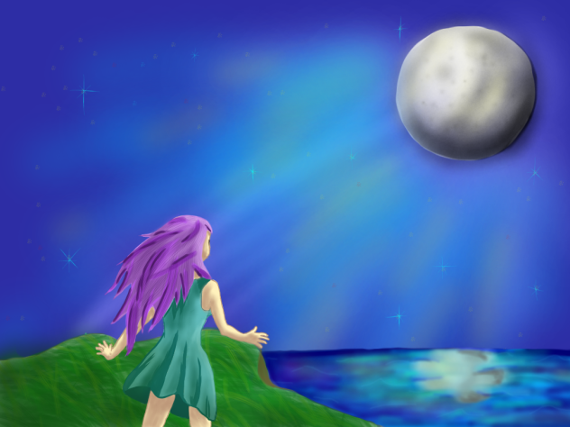 Moonlit NIght - ibisPaint