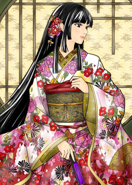 和服は難しいデス