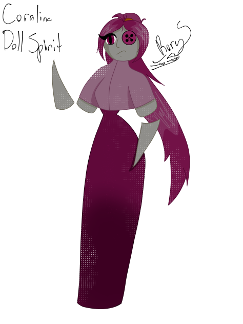 Coraline the Haunted Doll Spirit