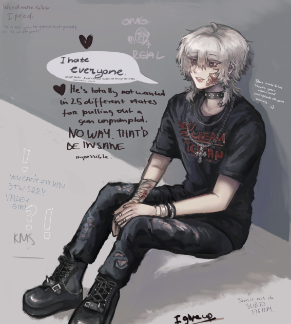 Shin sitting and being Shin, part2,end