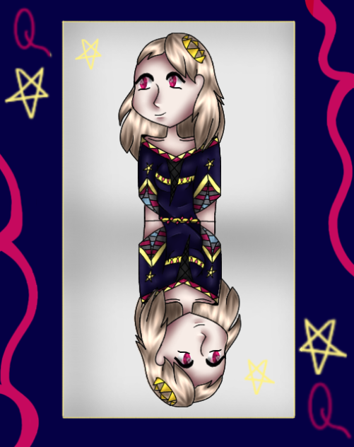 The Queen of Pentagrams.