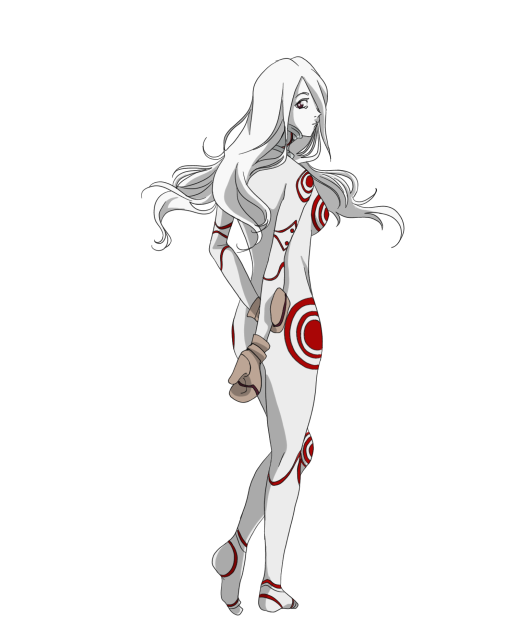 Shiro (Colouring page) coloured