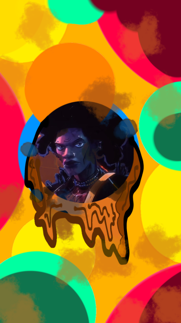 Hobie Spraypaint Art!🕷️🕸️❤️💙🧡