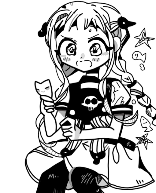 Yashiro Nene Manga Practice🖤🩶🤍