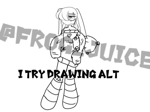 I try drawing alt