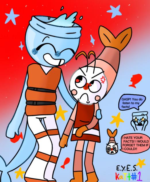 Finn and Shrimpo!!!!