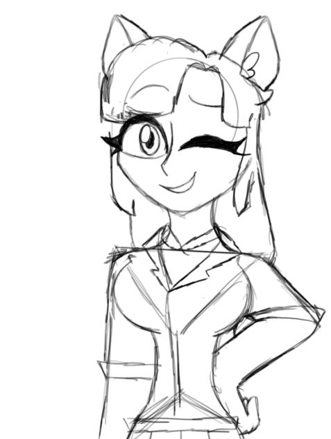 I was bored so I drew an oc