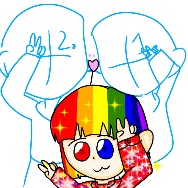 아이돌 합작!!!2  라이브중인 그림