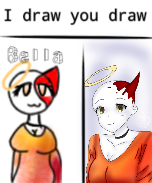 i draw you draw collab - ibisPaint